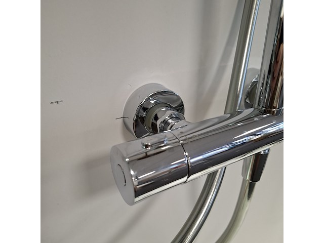 Regendoucheset sanisplash, chroom - afbeelding 8 van  9