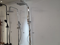 Regendoucheset sanisplash, squaro, chroom - afbeelding 1 van  10