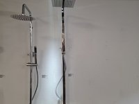 Regendoucheset sanisplash, squaro, chroom - afbeelding 3 van  10