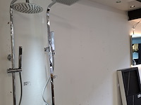Regendoucheset sanisplash, squaro, chroom - afbeelding 4 van  10