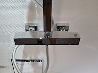 Regendoucheset sanisplash, squaro, chroom - afbeelding 9 van  10