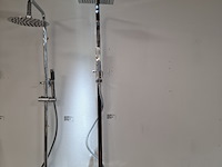 Regendoucheset, sanisplash, squaro, chroom - afbeelding 3 van  10