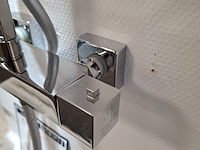 Regendoucheset, sanisplash, squaro, chroom - afbeelding 10 van  10