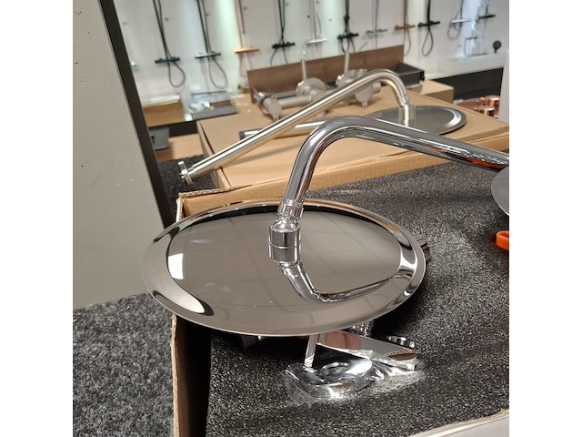 Regendoucheset, wd, inbouw, chroom - afbeelding 4 van  6