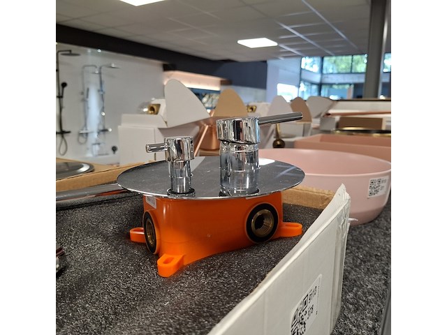 Regendoucheset, wd, inbouw, chroom - afbeelding 6 van  6
