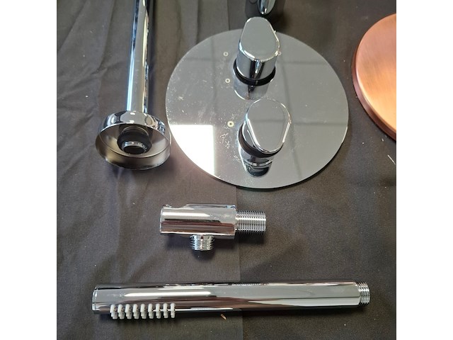 Regendoucheset xenz, cinca, chroom - afbeelding 5 van  5