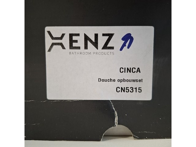 Regendoucheset xenz, cinca, chroom - afbeelding 3 van  11