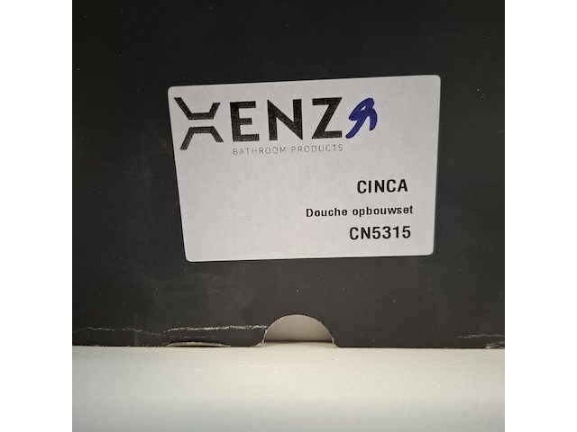 Regendoucheset xenz, cinca, chroom - afbeelding 3 van  11