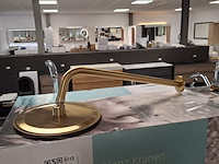 Regendoucheset, xenz, duero high flow, goud geborsteld - afbeelding 3 van  9