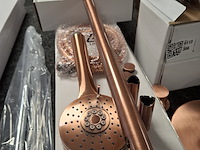 Regendoucheset, xenz, duero high flow, oud koper - afbeelding 6 van  7