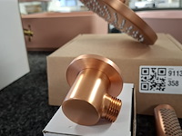Regendoucheset, xenz, duero high flow, oud koper - afbeelding 4 van  9