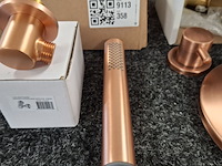 Regendoucheset, xenz, duero high flow, oud koper - afbeelding 5 van  9