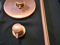 Regendoucheset xenz, duero highflow, oud koper - afbeelding 3 van  4