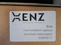 Regendoucheset xenz, esla, graphite pvd - afbeelding 2 van  10