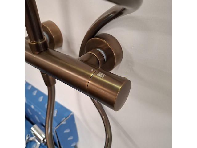 Regendoucheset xenz, esla, graphite pvd - afbeelding 9 van  10