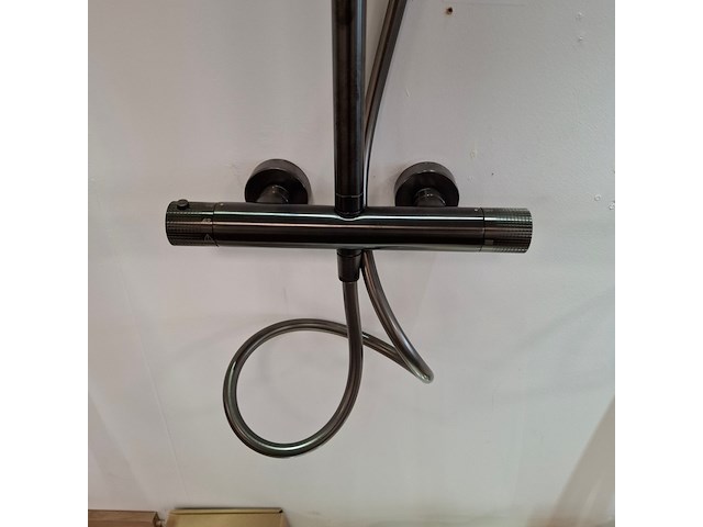 Regendoucheset xenz, esla, gun metal - afbeelding 7 van  10