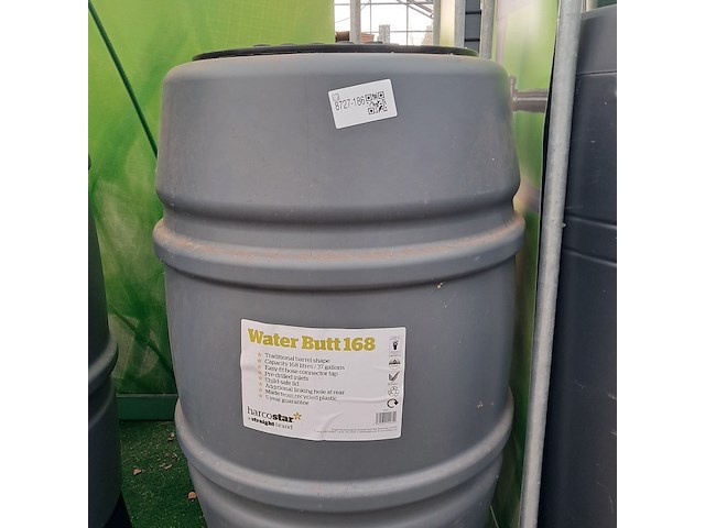 Regenton harcostar, water butt 168 - afbeelding 14 van  14
