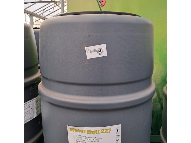 Regenton harcostar, water butt 227 - afbeelding 5 van  12