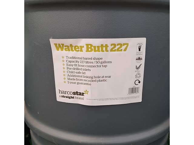 Regenton harcostar, water butt 227 - afbeelding 8 van  12