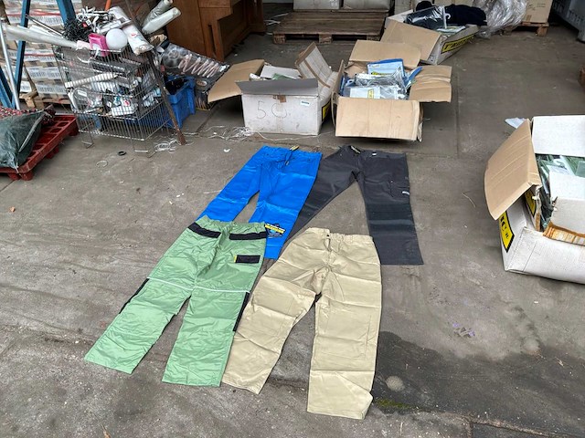Regen/werk kleding (broek) (100x) - afbeelding 1 van  6