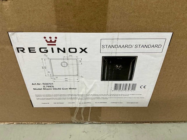 Reginox - r3071 - spoelbak - afbeelding 3 van  12