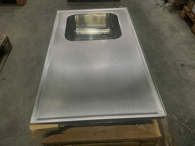 Reginox 102x60cm rvs blad wafel (2x) - afbeelding 3 van  6