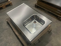 Reginox 102x60cm rvs blad wafel (2x) - afbeelding 1 van  3