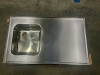 Reginox 102x60cm rvs blad wafel - afbeelding 1 van  6