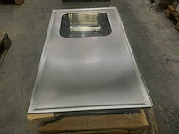 Reginox 102x60cm rvs blad wafel - afbeelding 1 van  1