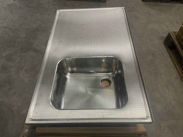 Reginox 102x60cm rvs blad wafel - afbeelding 3 van  4