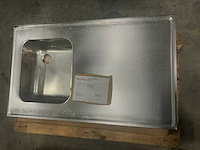 Reginox 102x60cm rvs blad wafel - afbeelding 1 van  3