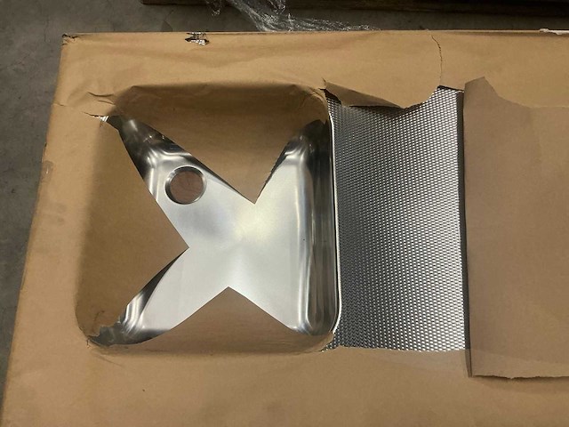 Reginox 122x60 rvs blad wafel - afbeelding 2 van  2