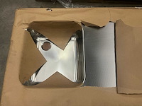 Reginox 122x60 rvs blad wafel - afbeelding 2 van  2