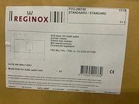 Reginox 151,5x60cm rvs oak blad wafel - afbeelding 4 van  4