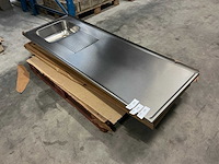 Reginox 170x60cm rvs blad wafel - afbeelding 1 van  3