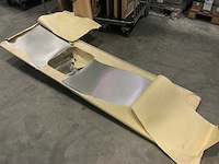 Reginox 211,5x60cm rvs oak links blad wafel - afbeelding 1 van  4