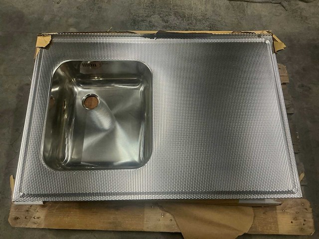 Reginox 90x60 rvs blad wafel (2x) - afbeelding 1 van  5