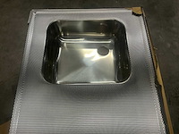 Reginox 90x60 rvs blad wafel - afbeelding 2 van  2