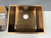 Reginox miami 50x40 copper spoelbak - afbeelding 2 van  5