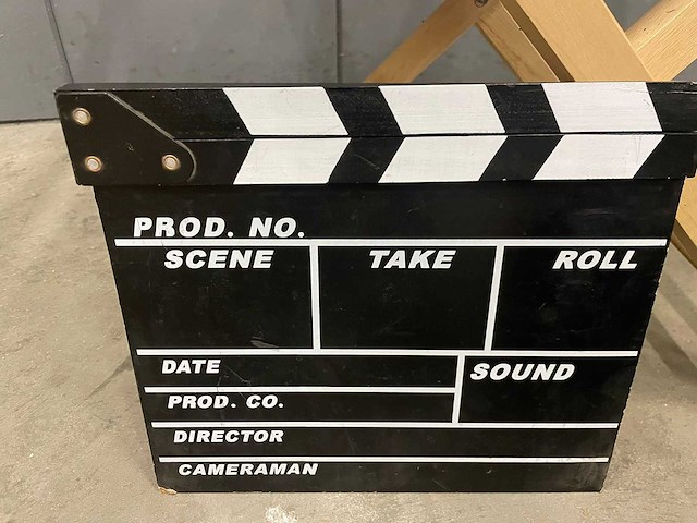 Regiseurs stoel + bord + toeter - afbeelding 3 van  4