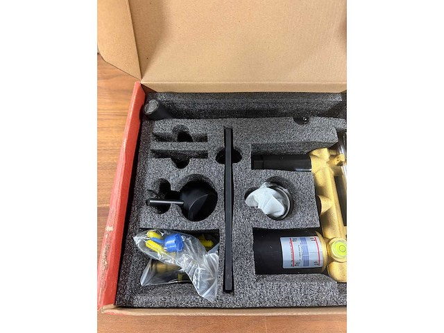 Regn - 10005mb - 2-gats inbouw wastafelkraan met coldstart mat zwart - afbeelding 8 van  8