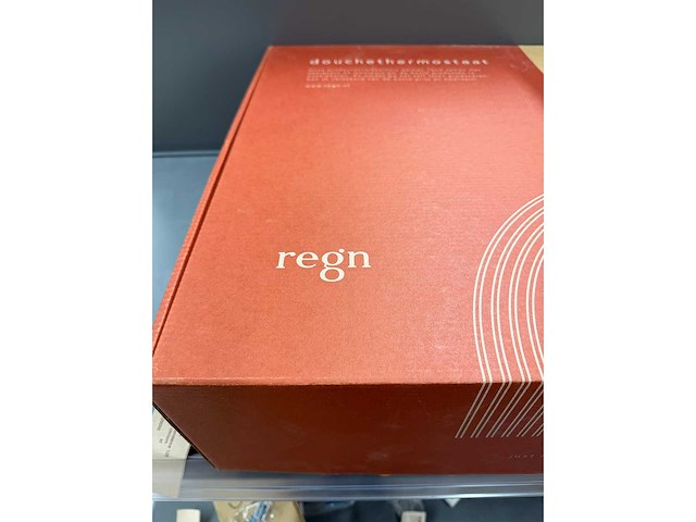 Regn - 15003mb - thermostatische regendouche inbouw set met hoofddouche, achterplaat en losse handdouche mat zwart - afbeelding 2 van  3