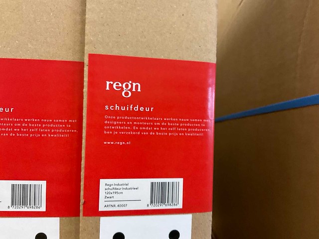 Regn industrial douche cabine 120x80 cm - afbeelding 3 van  6