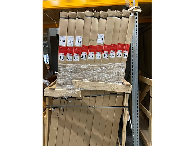 Regn industrial douche cabine 140x90 cm (2x) - afbeelding 4 van  6