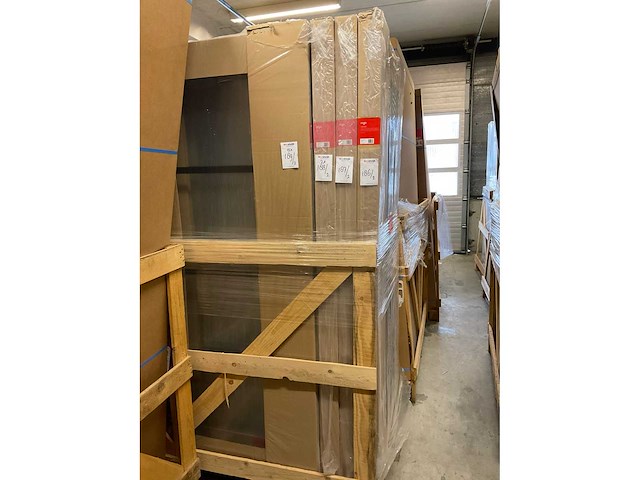 Regn industrial douche cabine 140x90 cm (2x) - afbeelding 6 van  6