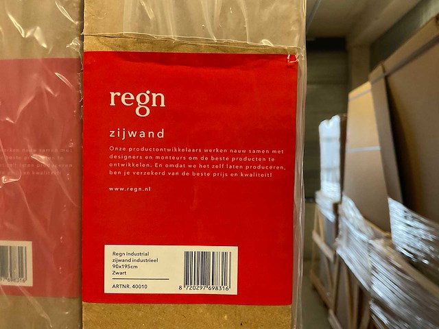 Regn industrial douche cabine 140x90 cm (5x) - afbeelding 5 van  6