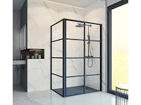 Regn industrial douche cabine 140x90 cm - afbeelding 1 van  4