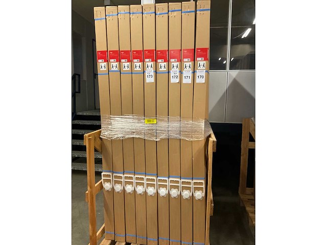 Regn industrial inloopdouche 100x200 cm - afbeelding 3 van  3