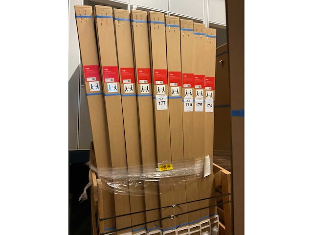 Regn industrial inloopdouche 120x200 cm (2x) - afbeelding 2 van  2