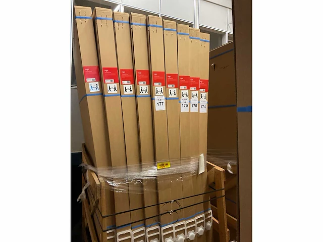 Regn industrial inloopdouche 120x200 cm - afbeelding 3 van  3